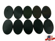 Lot of 10 - 75mm x 42mm Oval Bases For Warhammer 40k  AoS Games Workshop GW
