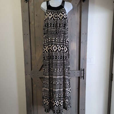 chinese dress ladies Womens Acid Wash Maxi Dress Large