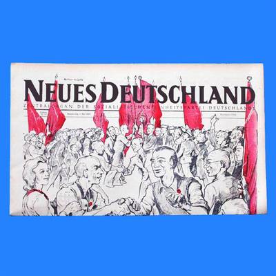 DDR Neues Deutschland August 1952 Geburtstag Hochzeit 71. 72. 73. 74. 75. 76. ZK