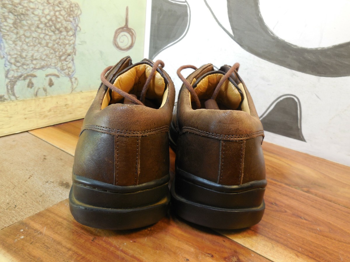 Sandro Moscoloni Brown Leather Oxfords Men display picture 1