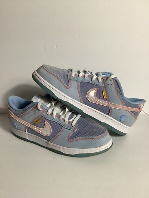 Nike Dunk Low x Union LA Passport Pack Argon Mens Shoes Size 13 #DJ9649-400