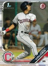 2019 Bowman Draft Paper #BD-14 Yordys Valdes Cleveland Indians - 1st Bowman