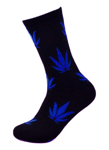 Men's Autumn Marijuana weed leaf Athletic Sports Cushioned Cushion Crew Socks - Picture 26 of 60
