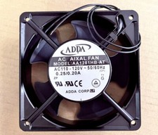 ADDA AA1281HB-AT Elevator cooling fan AC110-120V 0.25/0.20A 12CM