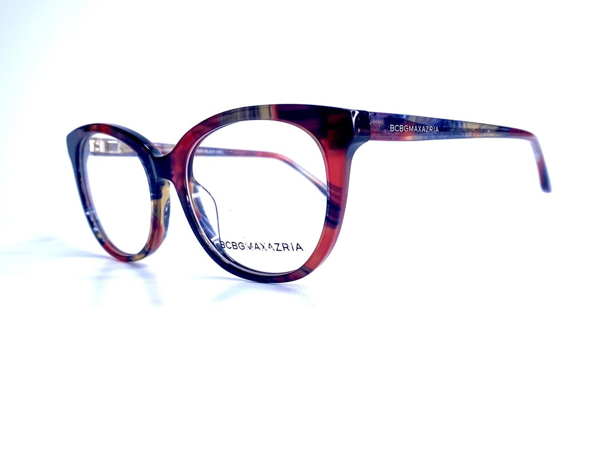 New BCBG Maxazria Red Cat Eye Glasses Italy Serissa Black  display picture 1