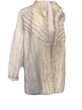 White & Grey Fox Synthetic Artic Fur So Soft Jacket S 12 Temporary Shutdown 4.5