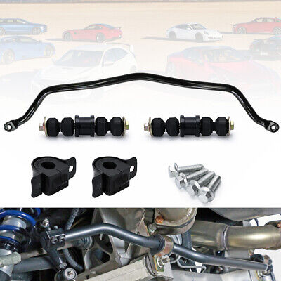 Black Stabilizer Sway Bar Bushing Link Kit Front for Pontiac Buick Chevy Olds