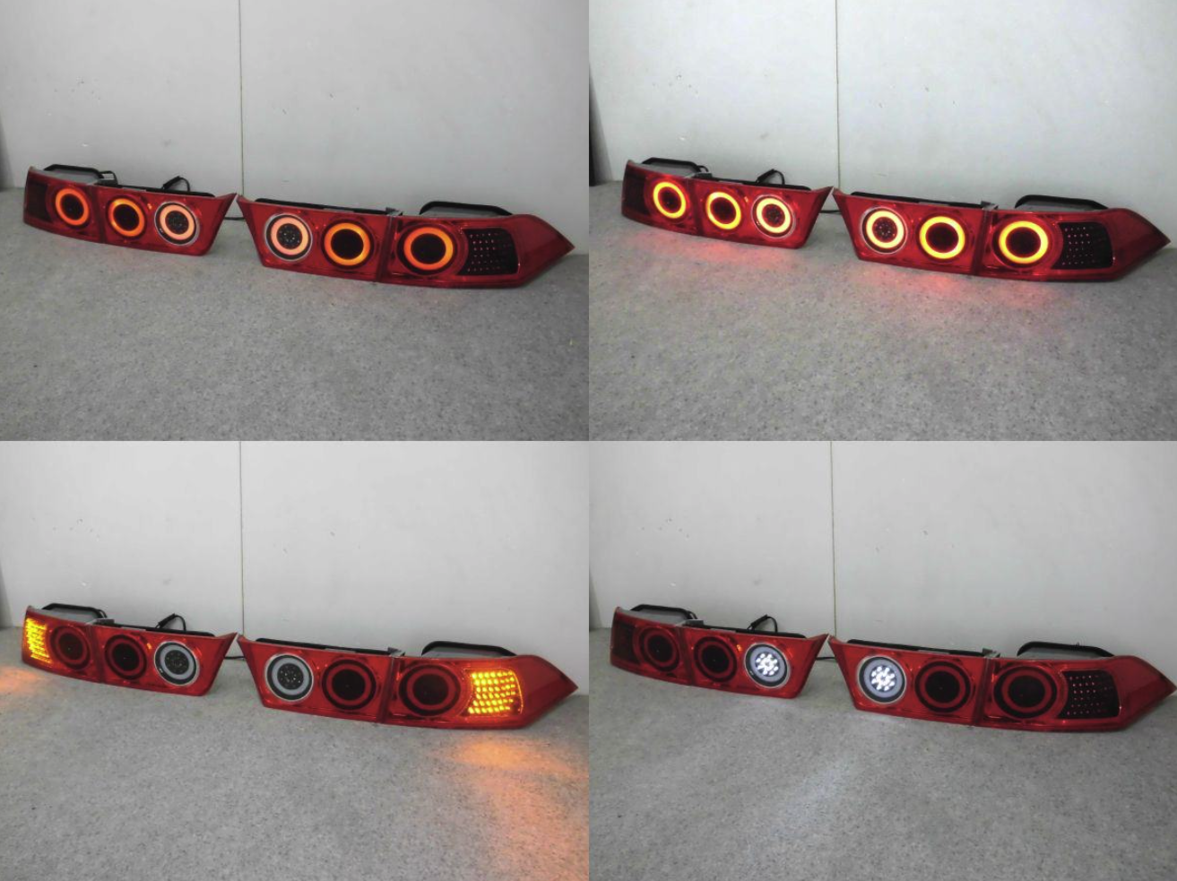 JDM Honda Accord CL7 8 9 Full LED Tail Lights Sequential blinker OEM
