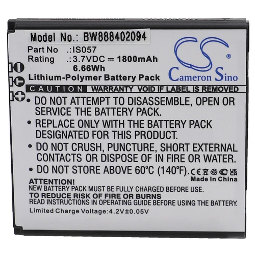 Batterie pour Angelcare AC327 AC320 AC527 AC337 1800mAh