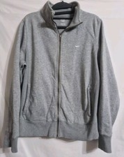 Nike Grey Small Full Zip Jacket With Pockets UK 34/36