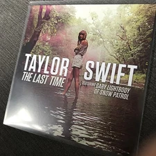 TAYLOR SWIFT 'THE LAST TIME' RARE ONE TRACK DUTCH BIG MACHINE RECORDS PROMO CD