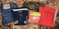 Children  s Est 1989 Place Misc Lot 2-Shorts 2-Shirts 1-Pair Jeans M 7/8 7  8