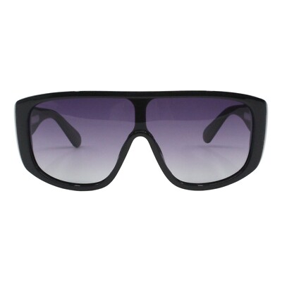 Oversized Square Shield Sunglasses UV400 Polarized Unisex Amazon.com: Oversized Shield Square Sunglasses Women Fashion  main image 3