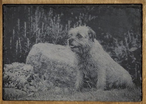 Laser Engraved Picture Slate Personalised Coasters, Images, Branding, Gift idea - Picture 4 of 6