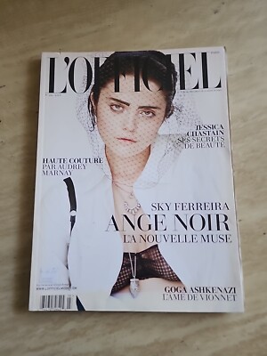 L'Officiel Paris April 2014 Ange Noir