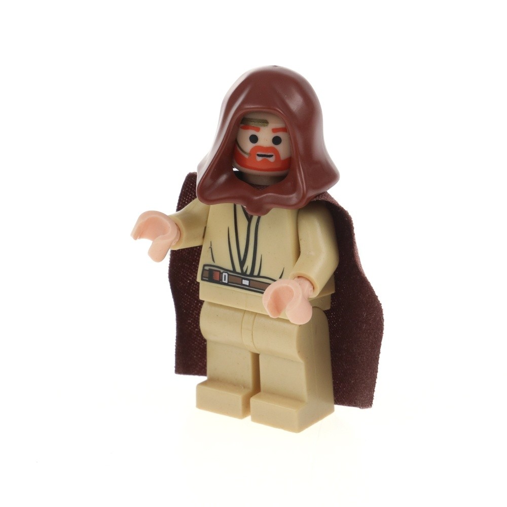 1x LEGO Star Wars Obi-Wan Kenobi Minifigure Headset Hood Cape sw0234