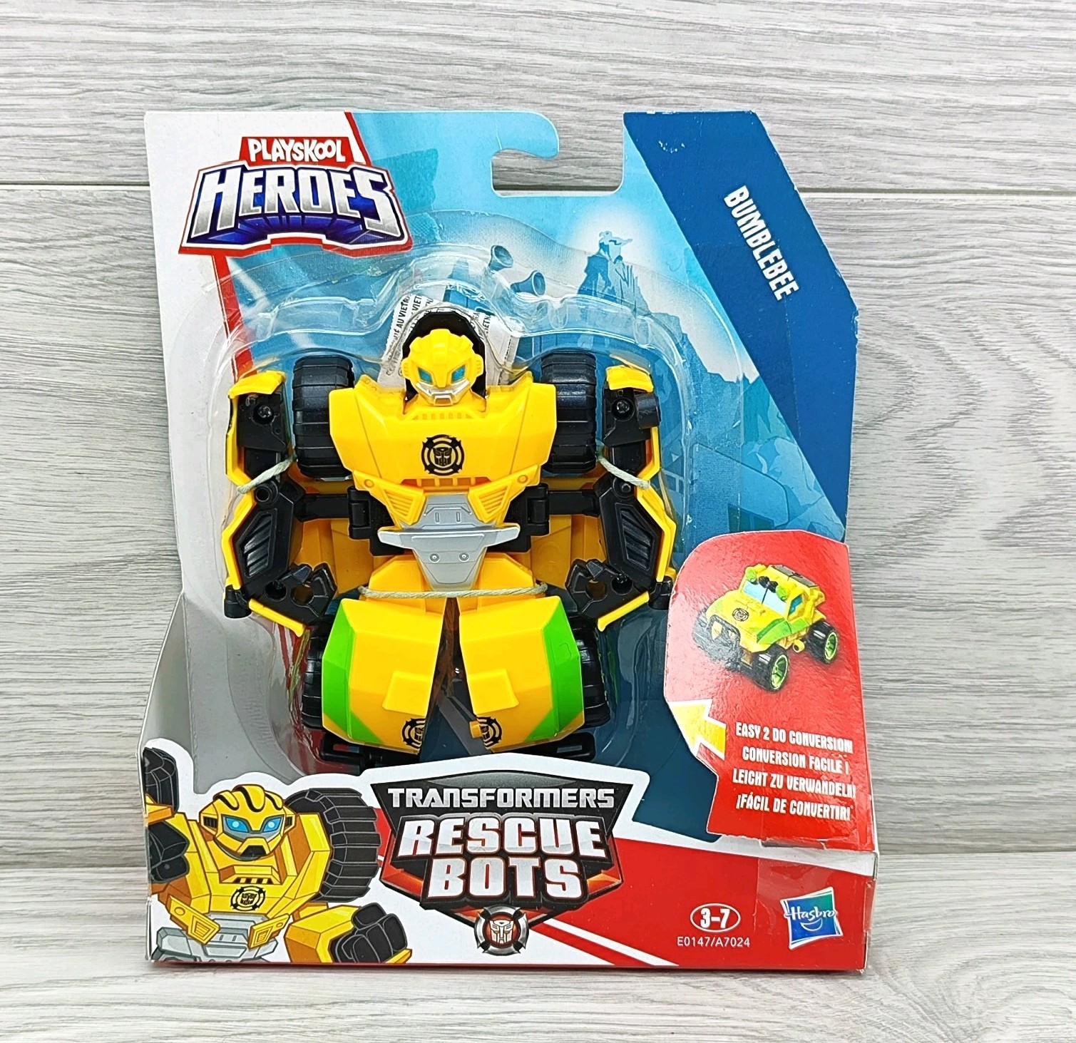 Transformers Rescue Bots Bumblebee Toy Playskool Heroes 5"" Figure (New In Box)