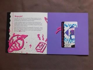 A 30 11.95 MINT in Folder Germany Pausenkunst