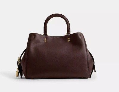 最終お値引き　COACH ダークブラウン レザー首輪 箱付き s-l400.jpg
