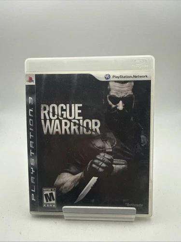 Rogue Warrior Playstation 3 2009 Bethesda With Manual  PS3
