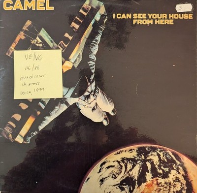 Camel I Can See Your House From Here Vinyl Record VG/VG TXSR 137 1979