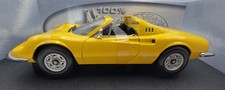 Hot Wheels Ferrari Dino 246 GTS - Yellow - 1:18 - Original Box  