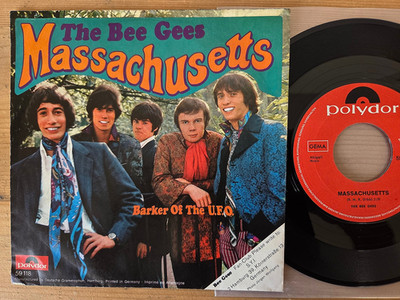 The Bee Gees - Massachusetts / Barker Of The 7'' Single D 1967 Zustand: VG++/VG+