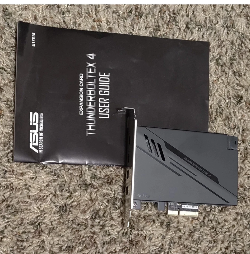ASUS ThunderboltEX 4 USB-C PCIe 3.0 Expansion Card [UNUSED] - image 2 of 3