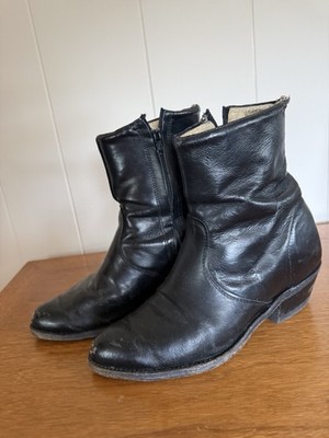 Neolite Cuban Style Black Boot 1803 M Size 7.5