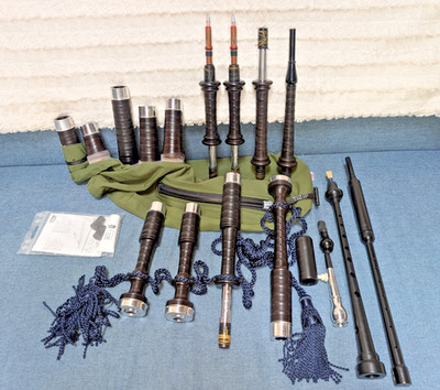 McCallum (2011) African Blackwood Bagpipes - Amazing Condition!