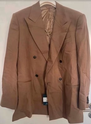 Gant Oversized Flanell Suit Blazer NEU + Etikett Größe 52 Jacke Anzug Original
