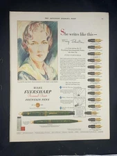 Magazine Ad* - 1930 - Eversharp Pens - (#2)