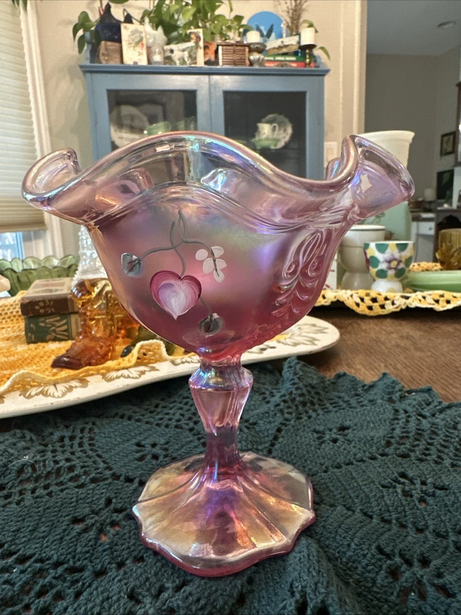 fenton carnival glass candy dish products for sale | eBay