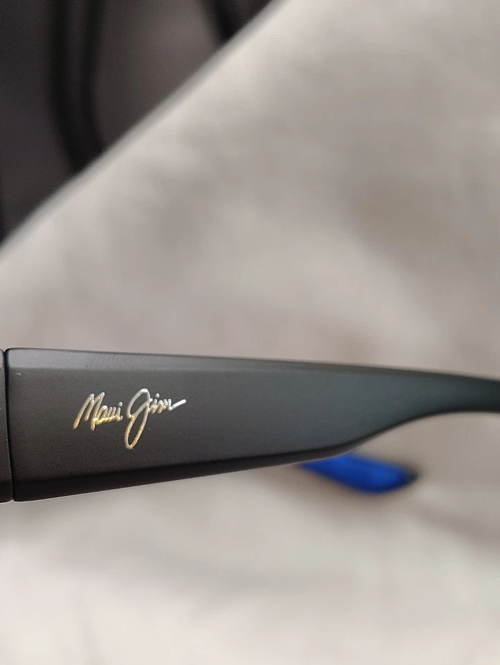 Maui Jim LELE KAWA B811-03S - Dark Navy Stripe / Blue Hawaii Lens - Bild 3 von 4