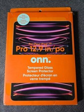 Onn Tempered glass screen protecteur for Ipad pro 12.9 in new