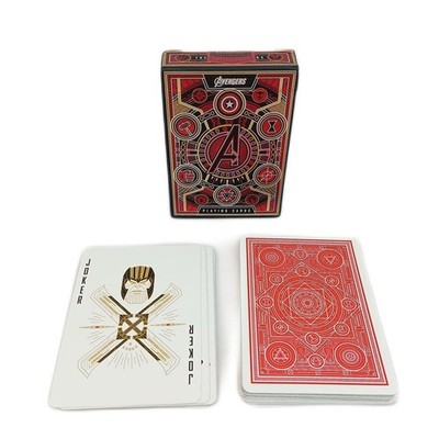 Murphy's Magic Supplies Inc Avengers Red Edition Spielkarten theory11 Sammler.