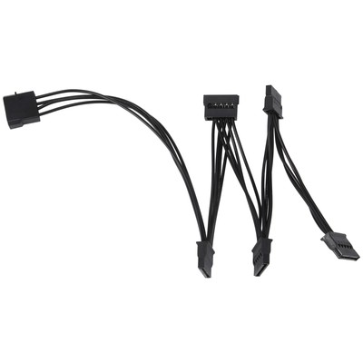 4 Pin IDE zu 5 Port Netzteil Kabel 4Pin Molex zu Multi  Port 18AWG Kabel Ne1703