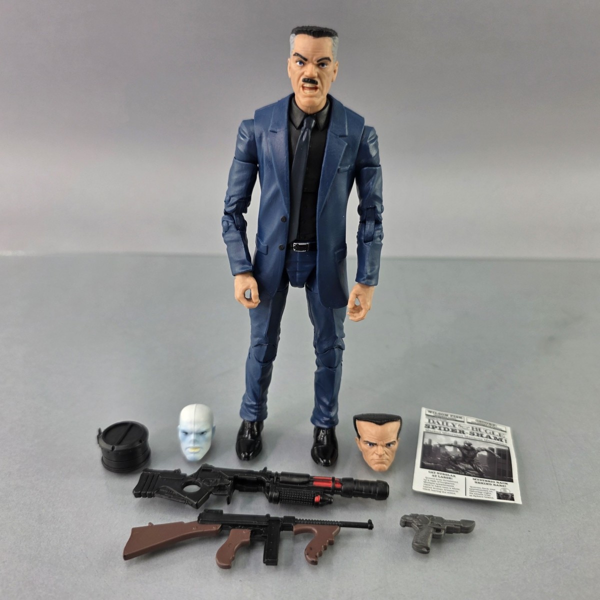 Marvel Legends Chameleon Savage Force Figure 100% Complete BAF