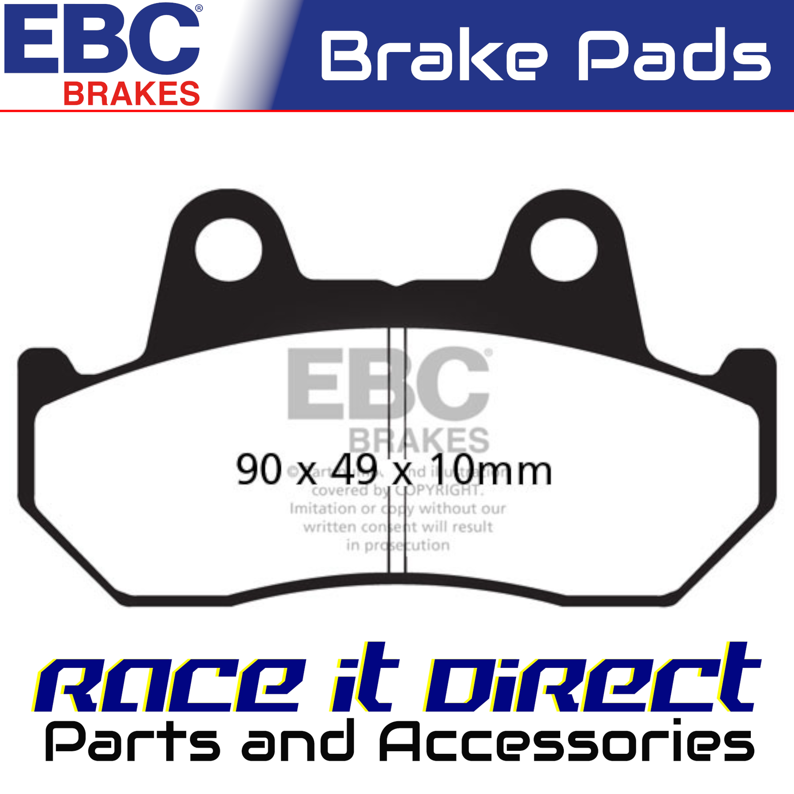Brake Pads for HONDA XLV 750 R 1983 Front EBC
