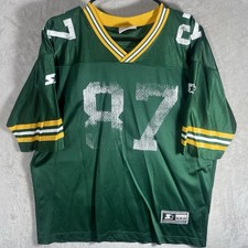 Vintage Robert Brooks Green Bay Packers Starter Jersey Youth XL 18/20 3155