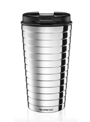 Nespresso NOMAD Touch Travel Mug - 345ml/12oz Thermobecher BRANDNEU