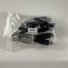 Midi USB In-Out Interface Cable Converter for PC to Music Keyboard Adapter