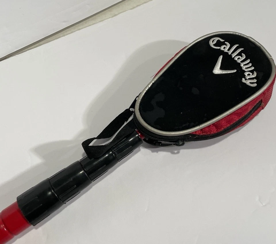 RETRIEVER DE PELOTAS DE GOLF CALLAWAY TELESCÓPICO, NEGRO/ROJO EXTENSIBLE 12’, Regalo Foto 2 de 4