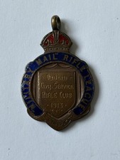 1913 Dublin Civil Service Rifle Club Military Mail Rifle League Medal J Cathcart