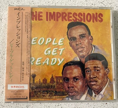The Impressions - People Get Ready (CD) JAPAN OBI NEU & Sealed RAR Promo **