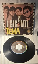 I GIGANTI, TEMA / LA BOMBA ATOMICA (RI-FI 1966) 45giri come nuovo EX/EX + POSTER