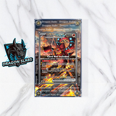 Pokemon Volcanion EX 182/159 Journey Together Extended Art Custom Case