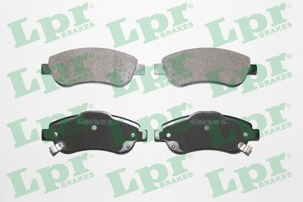 Plaquettes de frein LPR 05P1456 anti-bruit pour éliminer les sifflements HONDA