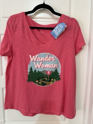 Little Blue House by Hatley  Wander Woman  Graphic Tee | Size Large | NWT