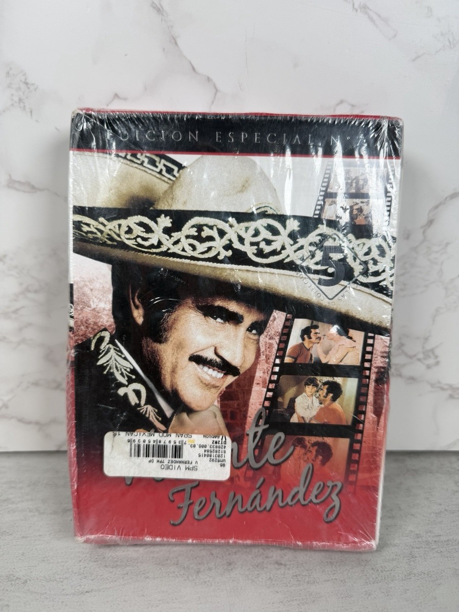 Vicente Fernandez 4-Pack DVD Vol. 7 Collection (2007, 4-Disc Set